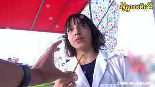 CARNE DEL MERCADO - #Matilde Ramos - Varma Colombiana Batoj Kaj Fucks Hardcore Kun Ulo Kiun Ŝi Ĵus Renkontis